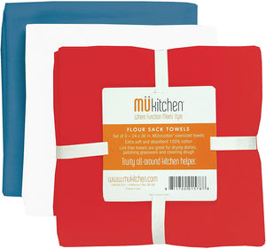 MUkitchen Patriot Towel Set of 3