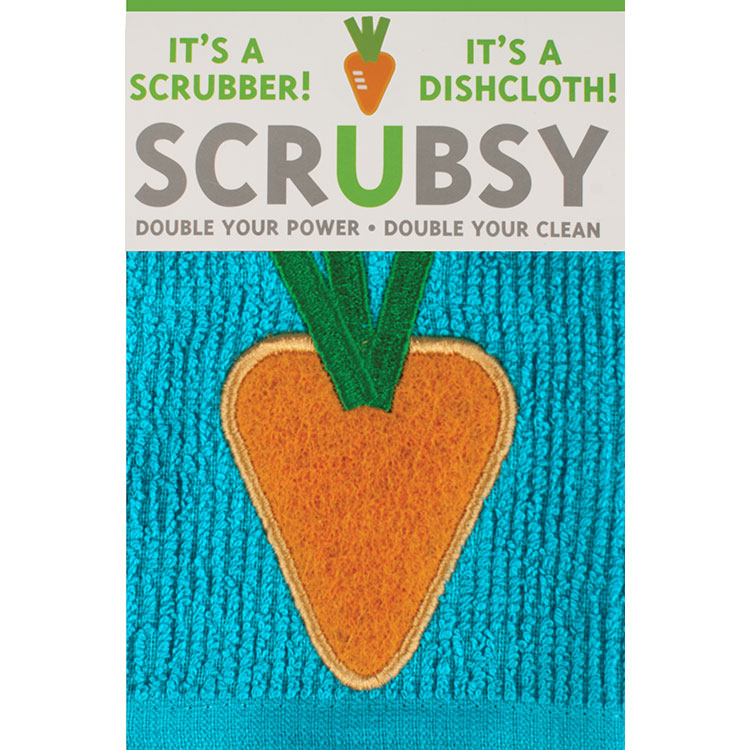 MUkitchen Scrubsy Dish Cloth-Carrot – Lincoln Park Emporium