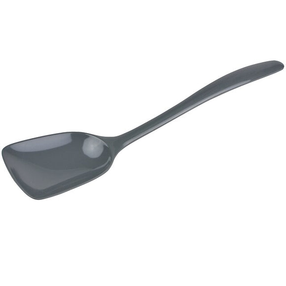 Gourmac Hutzler Melamine Wide-Angled Spoon - Grey 11