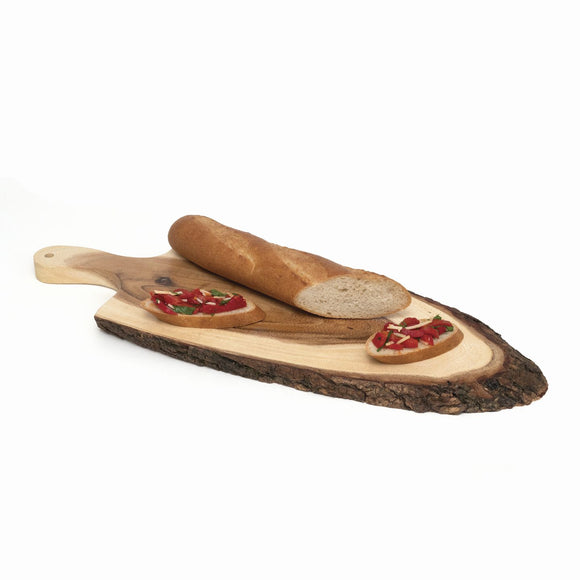 Lipper International Acacia Bark Paddleboard w/ Handle