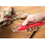KitchenArt Adjust-A-Teaspoon, Plastic, Red