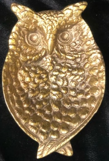 Vintage Keeler Brass Owl, 1964 4