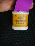 Vintage Sioux City, Iowa, "Cold Tinning Compound for Steel" 4oz #1301