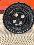 Vintage counter top cast iron string dispenser "Beehive" design 5" x 6.5"