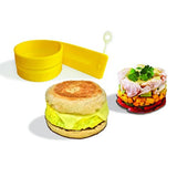 Silicone adjustable "EggXact" egg ring by fusionbrands