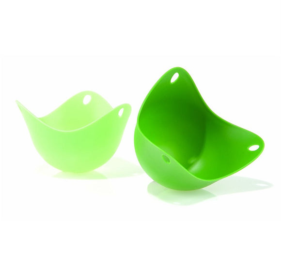 The Original Silicone Floating Egg Poaching Cup, set of 2, by fushionbrands