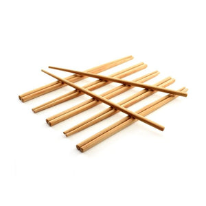 NORPRO Bamboo Chopsticks, Set of 6 Pairs