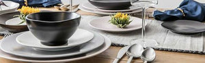 Fortessa Dinnerware - STN Heirloom Smoke - 16 Piece set