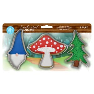 R&M International, Enchanted Gnome Cookie Cutters, 3 piece