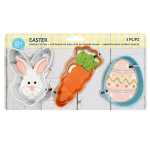 R&M International, Easter Cookie Cutters, 3 piece