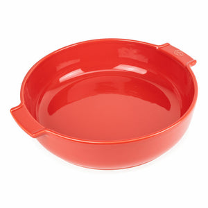Peugeot Saveurs Appolia Ceramic 9" Round Baking Dish - Red