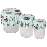 Now Designs Mini Bowl Covers - "Cats Meow" Set of 3