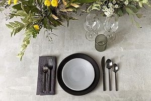 Fortessa Dinnerware - STN Heirloom Charcoal Dinner Plate 10.75"