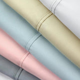 Malouf Woven Cotton Blend Sheet Set, King - White
