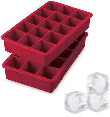 Tovolo Perfect Cube Ice Tray, Set of 2 - Cayenne