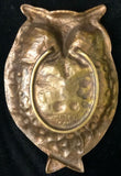 Vintage Keeler Brass Owl, 1964 4" x 6"