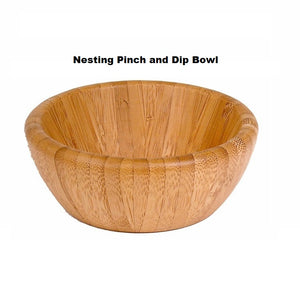 Island Bamboo Pakka Pinching Bowl, 4" x 2"