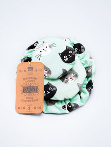 Now Designs Mini Bowl Covers - "Cats Meow" Set of 3