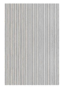 MUKitchen Park Oversized Striped Towel, 20 x 30" - Onyx
