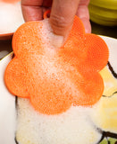 RSVP Silicone Soft Scrub, Orange