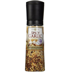Dean Jacob's Spicy Garlic, Adjustable Grinder Mill, Jumbo 7 OZ