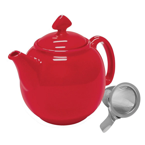 Chantal Tea for Four Tea Pot - Red