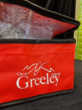 City of Greeley Lunch Bag, Red