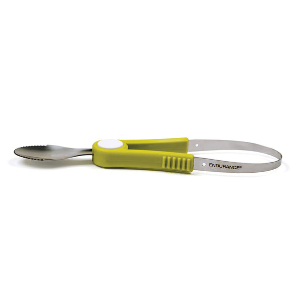 RSVP Avocado and Kiwi Tool, Stainless spoon, comfort handle