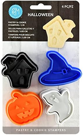 R&M International Cookie Cutter Design Stamps - Small Halloween House