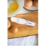 KitchenArt Adjust-A-Tablespoon, Plastic, White