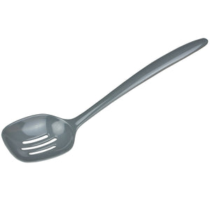 Gourmac Hutzler Melamine Slotted Spoon - Grey