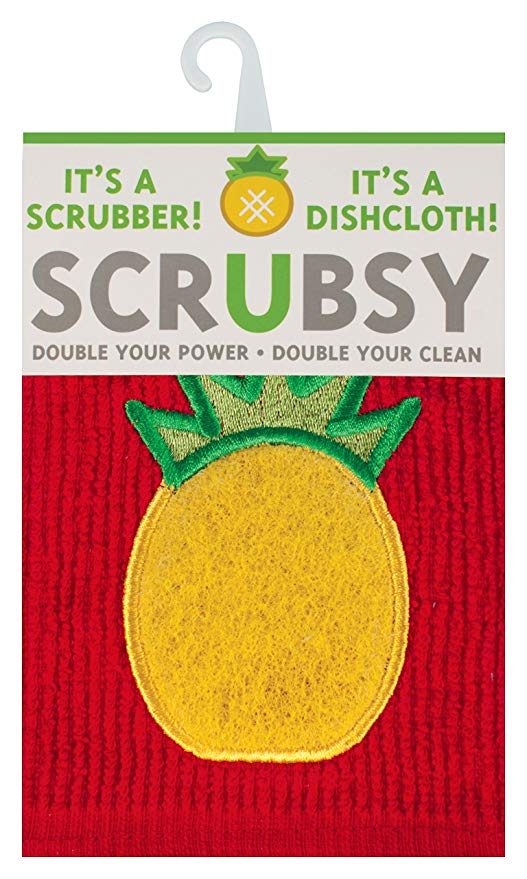 MUkitchen Scrubsy Dish Cloth-Pineapple