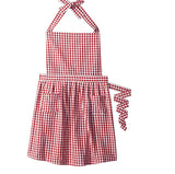 Now Designs Cotton Classic Apron, 27 x 29 - "Gingham Red"