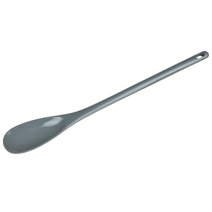 Gourmac Hutzler Melamine Mixing Spoon - Grey, 12"
