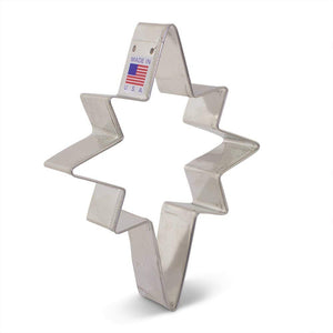 Ann Clark Stainless Steel Cookie Cutter - Star of Bethlehem 5" x 4"