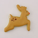Ann Clark Stainless Steel Cookie Cutter - Leaping Reindeer 4 x 4