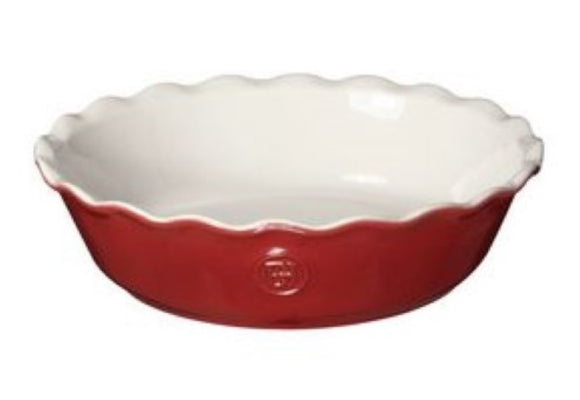 Emile Henry 9 Inch Pie Dish-Rouge