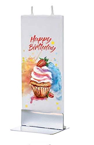 Flatyz Candle Happy Birthday Cupcake