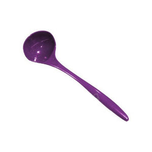 Gourmac Hutzler Melamine Soup Ladle, Violet, 11"