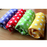 Lemon Poppy Wash Cloth-Set of 4-Multi Color