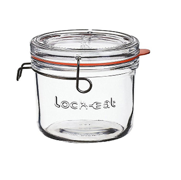 Luigi Bormioli Glass Lock Eat Container-17oz