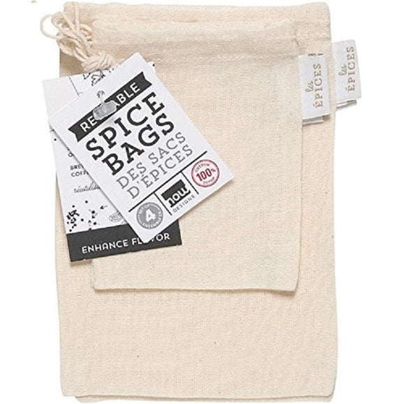 Now Designs Spice Bags-Set of 4