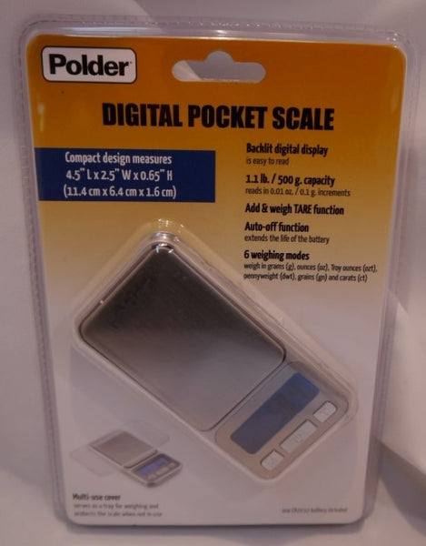 Polder 2.2lb Digital Pocket Scale - Whisk