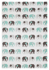 MuKitchen Cotton Towel - "Elephants"