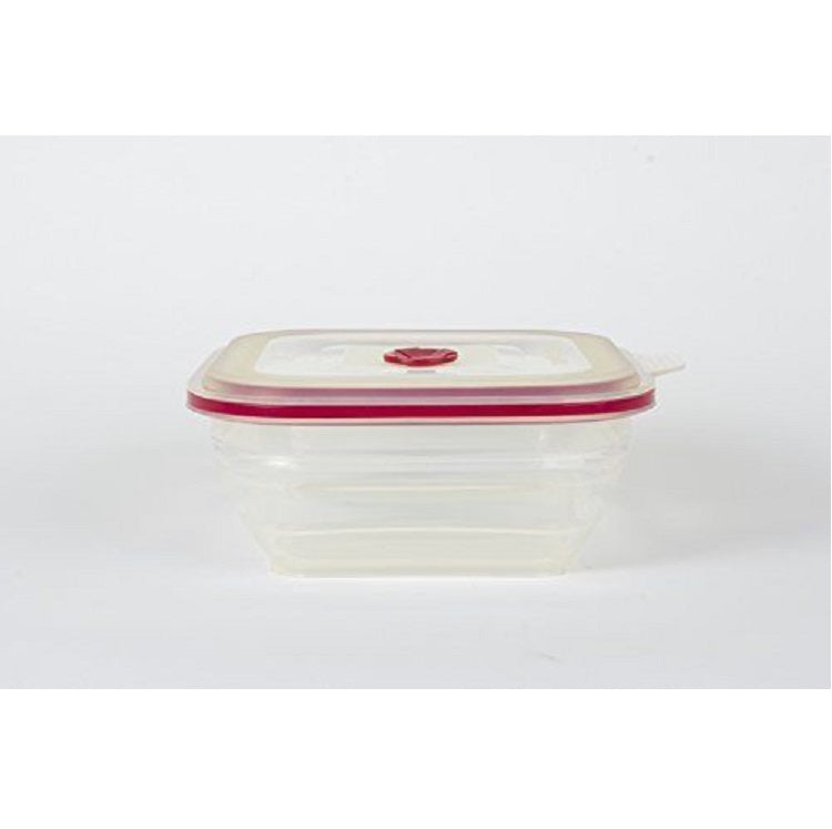 Collapse-It Round, 4 Cup Storage Container-Magenta Rim – Lincoln