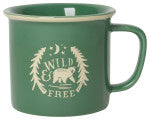 Now Designs Heritage Mug - "Wild & Free"