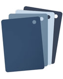 Tovolo Spectrum Large Cutting Mats, set of 4 in shades of blue, 11.5 x 15