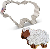 Ann Clark Stainless Steel Cookie Cutter - Sheep