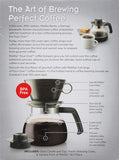 Pour-Over Coffeemaker & Glass Carafe Set (52oz)