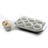 NORPRO Gaint Standard White Baking Cups